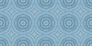 Mavi dokuların kusursuz deseni. Doku mavisi eski. Mozaik kaleydoskop