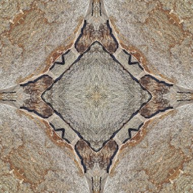 Doğal kayanın kusursuz deseni. Doğal taşın sarı ve gri dokusu. Taştan mozaik kaleydoskop
