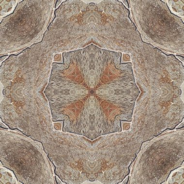 Doğal kayanın kusursuz deseni. Doğal taşın sarı ve gri dokusu. Taştan mozaik kaleydoskop