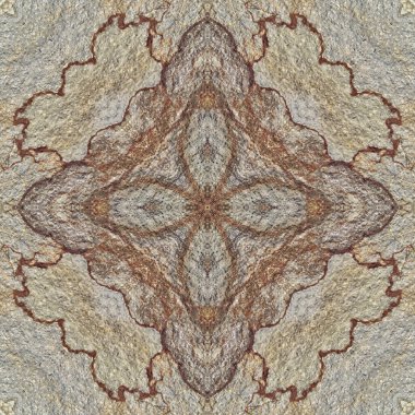 Doğal kayanın kusursuz deseni. Doğal taşın sarı ve gri dokusu. Taştan mozaik kaleydoskop