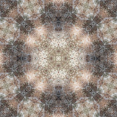 Gri dokuların kusursuz deseni. Mozaik kaleydoskop