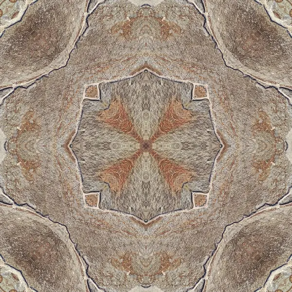 Doğal kayanın kusursuz deseni. Doğal taşın sarı ve gri dokusu. Taştan mozaik kaleydoskop