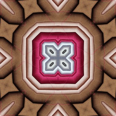 Kusursuz renkli desen. Tahta ve kumaşın renkli dokusu. Mozaik kaleydoskop çok renkli.