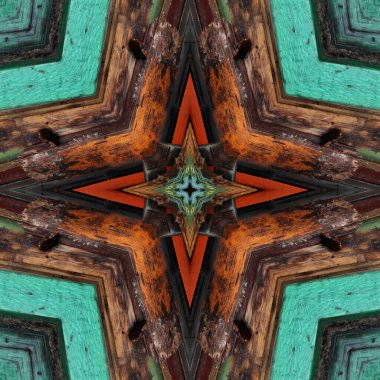 Kusursuz renkli desen. Tahta ve kumaşın renkli dokusu. Mozaik kaleydoskop çok renkli.