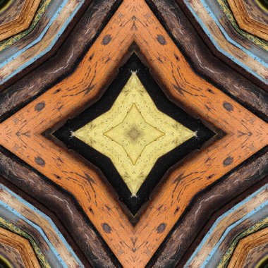 Kusursuz renkli desen. Tahta ve kumaşın renkli dokusu. Mozaik kaleydoskop çok renkli.