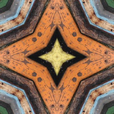 Kusursuz renkli desen. Tahta ve kumaşın renkli dokusu. Mozaik kaleydoskop çok renkli.