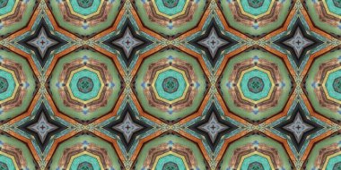 Kusursuz renkli desen. Tahta ve kumaşın renkli dokusu. Mozaik kaleydoskop çok renkli.