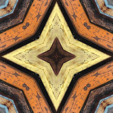 Kusursuz renkli desen. Tahta ve kumaşın renkli dokusu. Mozaik kaleydoskop çok renkli.