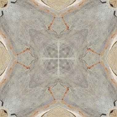 Gri dokuların kusursuz deseni. Mozaik kaleydoskop