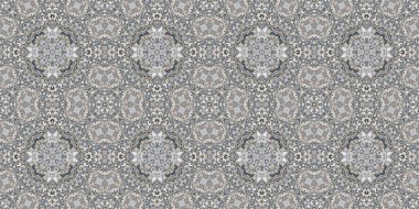 Küçük doğal yuvarlak taşın kusursuz deseni. Doğal taşın gri dokusu. Mozaik kaleydoskop gri mineral. Coğrafi