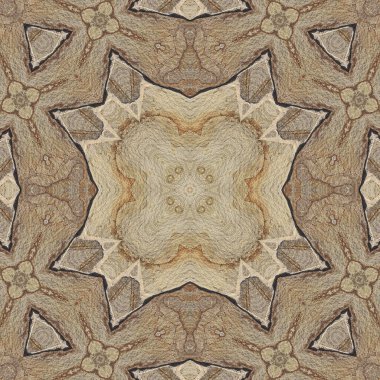 Doğal kayanın kusursuz deseni. Doğal taşın sarı ve gri dokusu. Taştan mozaik kaleydoskop