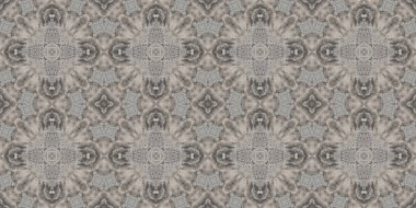 Gri dokuların kusursuz deseni. Mozaik kaleydoskop