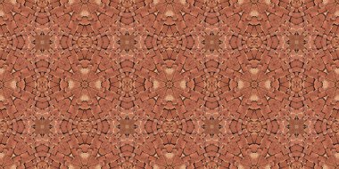 Kusursuz tuğla deseni. Tuğla duvar dokusu. Mozaik kaleydoskop tuğla duvar