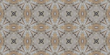 Doğal kayanın kusursuz deseni. Doğal taşın sarı ve gri dokusu. Taştan mozaik kaleydoskop