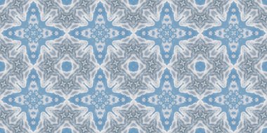 Bulutların ve gökyüzünün kusursuz deseni. Mavi gökyüzü ve beyaz bulutların dokusu. Mozaik kaleydoskop