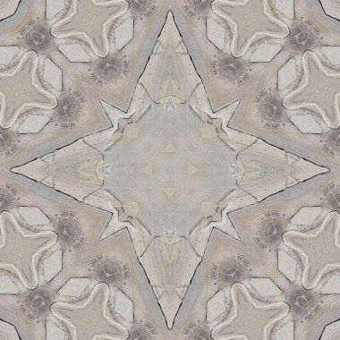 Gri dokuların kusursuz deseni. Mozaik kaleydoskop