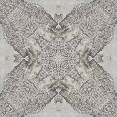 Gri dokuların kusursuz deseni. Mozaik kaleydoskop