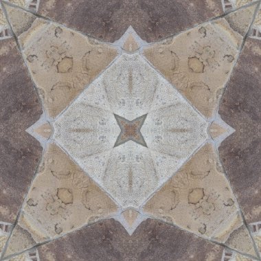 Gri mineralin kusursuz deseni. Gri doğal kaya ve taş dokusu. Mozaik kaleydoskop