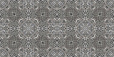 Gri mineralin kusursuz deseni. Gri doğal kaya ve taş dokusu. Mozaik kaleydoskop