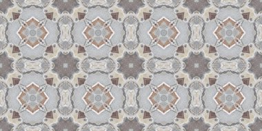 Gri mineralin kusursuz deseni. Gri doğal kaya ve taş dokusu. Mozaik kaleydoskop