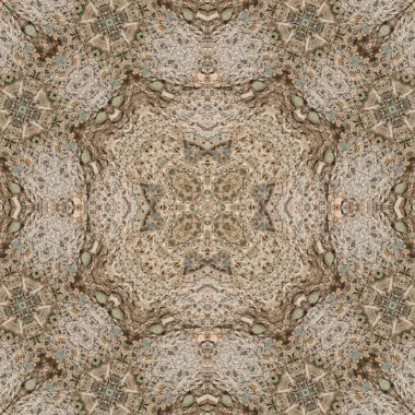 Gri dokuların kusursuz deseni. Mozaik kaleydoskop