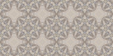 Gri dokuların kusursuz deseni. Mozaik kaleydoskop