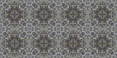 Küçük doğal yuvarlak taşın kusursuz deseni. Doğal taşın gri dokusu. Mozaik kaleydoskop gri mineral. Coğrafi