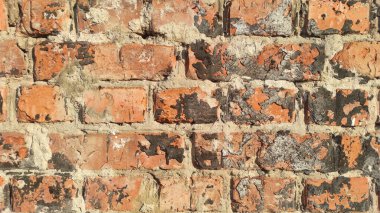 Tuğla desenli fotoğraf. Tuğla duvar Boyut 4K