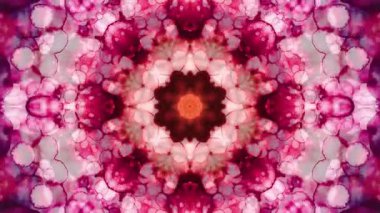 Soyut arkaplan. Soyut girdap arka planı. Dairelerin Mandala 'sı. Müzik videosu arkaplanı