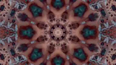 Soyut arkaplan. Soyut girdap arka planı. Dairelerin Mandala 'sı. Müzik videosu arkaplanı