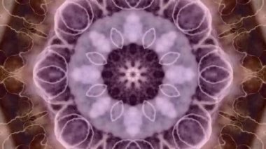 Soyut arkaplan. Soyut girdap arka planı. Dairelerin Mandala 'sı. Müzik videosu arkaplanı