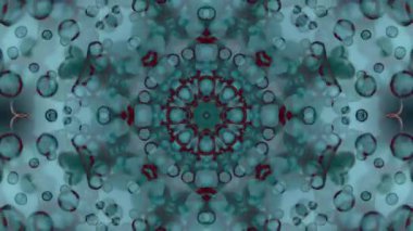 Soyut arkaplan. Soyut girdap arka planı. Dairelerin Mandala 'sı. Müzik videosu arkaplanı