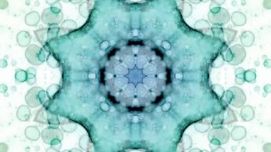 Soyut arkaplan. Soyut girdap arka planı. Dairelerin Mandala 'sı. Müzik videosu arkaplanı