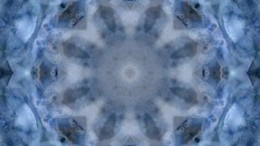 Soyut arkaplan. Soyut girdap arka planı. Dairelerin Mandala 'sı. Müzik videosu arkaplanı