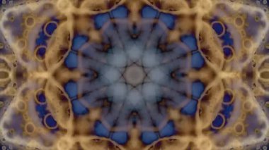 Soyut arkaplan. Soyut girdap arka planı. Dairelerin Mandala 'sı. Müzik videosu arkaplanı