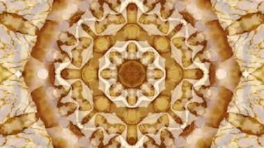 Soyut arkaplan. Soyut girdap arka planı. Dairelerin Mandala 'sı. Müzik videosu arkaplanı