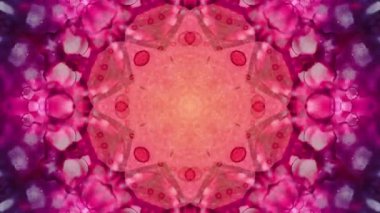 Soyut arkaplan. Soyut girdap arka planı. Dairelerin Mandala 'sı. Müzik videosu arkaplanı