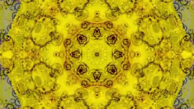 Soyut arkaplan. Soyut girdap arka planı. Dairelerin Mandala 'sı. Müzik videosu arkaplanı