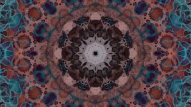 Soyut arkaplan. Soyut girdap arka planı. Dairelerin Mandala 'sı. Müzik videosu arkaplanı