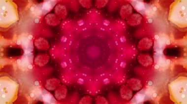 Soyut arkaplan. Soyut girdap arka planı. Dairelerin Mandala 'sı. Müzik videosu arkaplanı