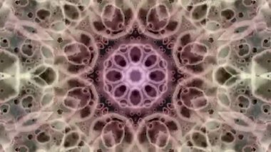 Soyut arkaplan. Soyut girdap arka planı. Dairelerin Mandala 'sı. Müzik videosu arkaplanı