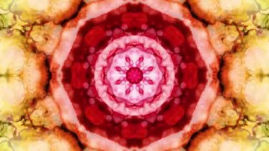 Soyut arkaplan. Soyut girdap arka planı. Dairelerin Mandala 'sı. Müzik videosu arkaplanı