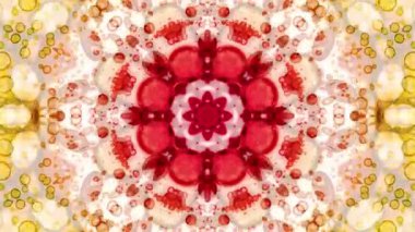 Soyut arkaplan. Soyut girdap arka planı. Dairelerin Mandala 'sı. Müzik videosu arkaplanı