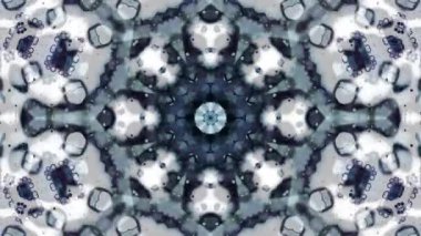 Soyut arkaplan. Soyut girdap arka planı. Dairelerin Mandala 'sı. Müzik videosu arkaplanı