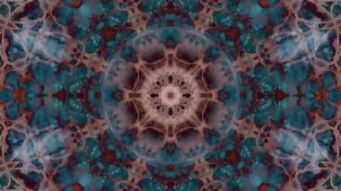 Soyut arkaplan. Soyut girdap arka planı. Dairelerin Mandala 'sı. Müzik videosu arkaplanı