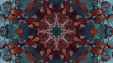 Soyut arkaplan. Soyut girdap arka planı. Dairelerin Mandala 'sı. Müzik videosu arkaplanı