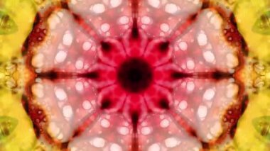 Soyut arkaplan. Soyut girdap arka planı. Dairelerin Mandala 'sı. Müzik videosu arkaplanı