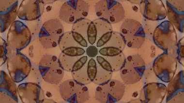 Soyut arkaplan. Arkaplan sanatı. Neslin Mandala 'sı. Video klip arka planı. Meditasyon