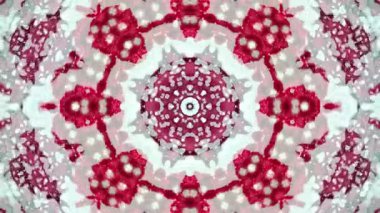 Soyut arkaplan. Arkaplan sanatı. Neslin Mandala 'sı. Video klip arka planı. Meditasyon