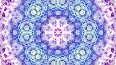 Soyut arkaplan. Arkaplan sanatı. Neslin Mandala 'sı. Video klip arka planı. Meditasyon